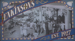 an old photo of Jenkinson's pavillion